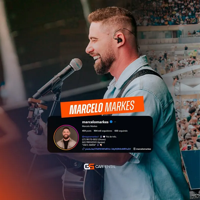 Marcelo Markes - cliente GS Car Rental